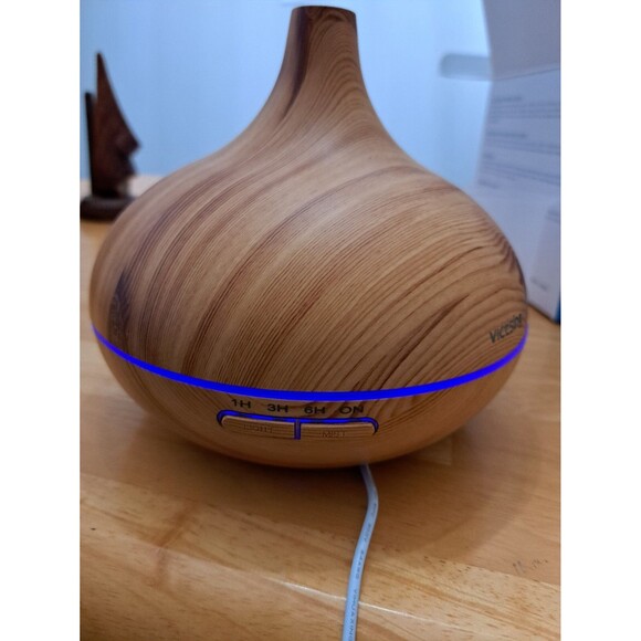 Victsing Ultrasonic Oil Diffuser & Art Naturals Essential Oils (6) Aromatherapy - Picture 3 of 11